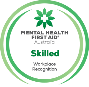 Mental Health First Aid training logo