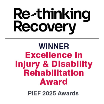 Rethinking Recovery Winner - Excellence in Injury & Disability Rehabilitation Award - PIEF Rethinking Recovery Winner - Excellence in Injury & Disability Rehabilitation Award - PIEF